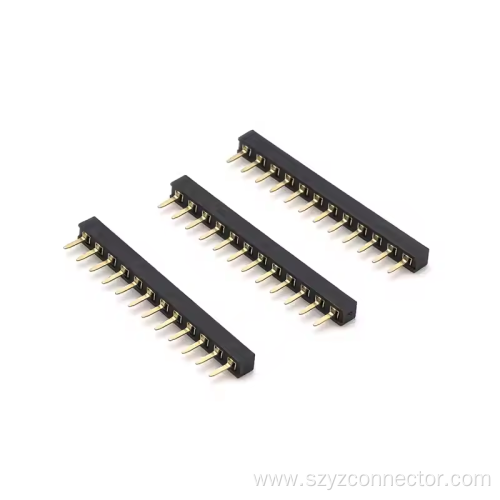 2.0mm Pitch Female Header Single Row Straight